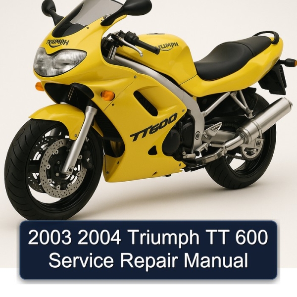 2003 2004 Triumph TT 600 Service Repair Manual