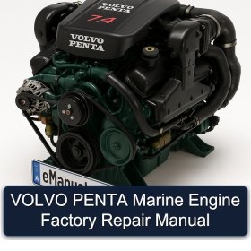 VOLVO PENTA Marine Engine Factory Repair Manual