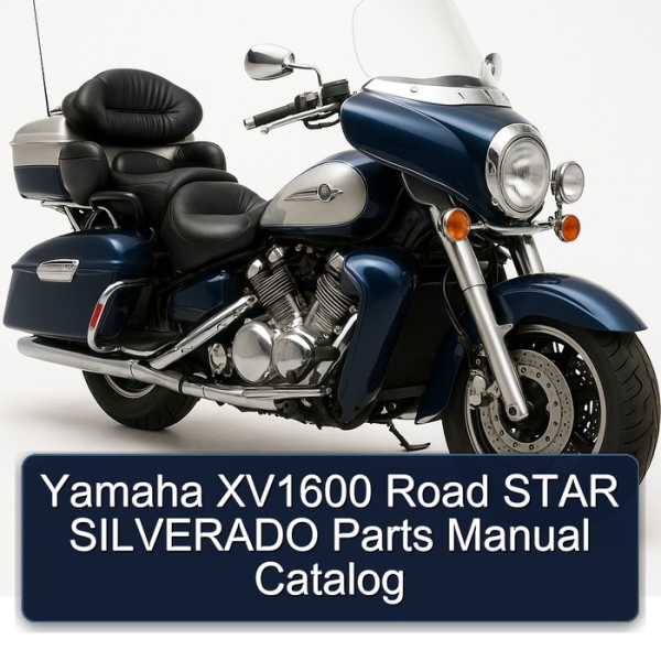 Yamaha XV1600 Road STAR SILVERADO Parts Manual Catalog