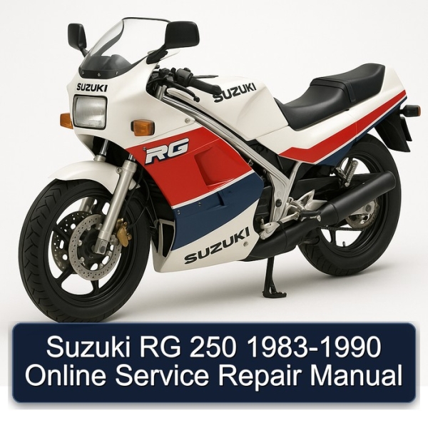 Suzuki RG 250 1983-1990 Online Service Repair Manual