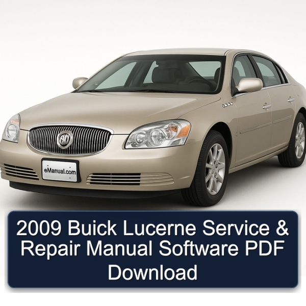 2009 Buick Lucerne Service & Repair Manual Software PDF Download
