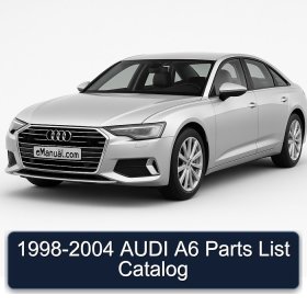 1998-2004 AUDI A6 Parts List Catalog