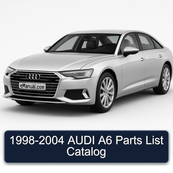 1998-2004 AUDI A6 Parts List Catalog