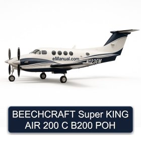 BEECHCRAFT Super KING AIR 200 C B200 POH