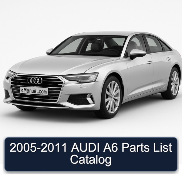 2005-2011 AUDI A6 Parts List Catalog