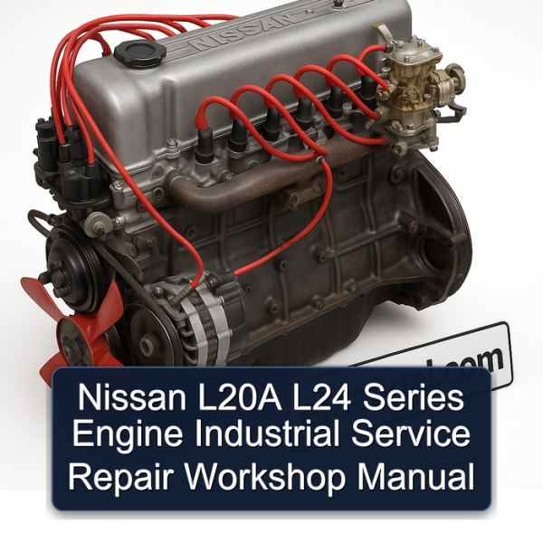 Nissan L20A L24 Series Engine Industrial Service Repair Workshop Manual