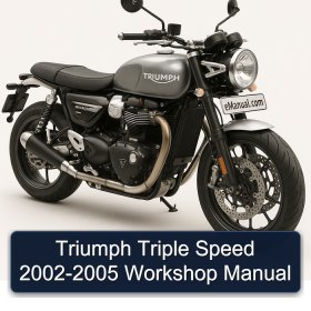 Triumph Triple Speed 2002-2005 Workshop Manual