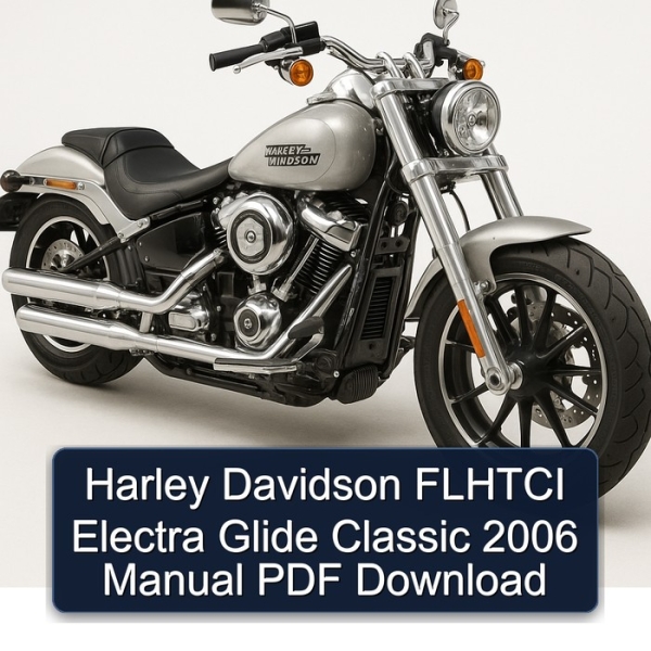 Harley Davidson FLHTCI Electra Glide Classic 2006 Manual PDF Download