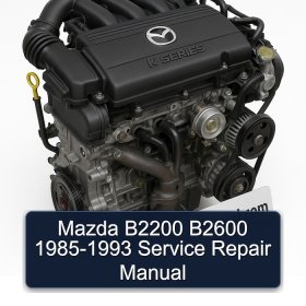 Mazda B2200 B2600 1985-1993 Service Repair Manual