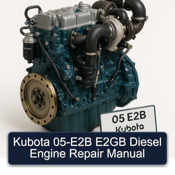 Kubota 05-E2B E2GB Diesel Engine Repair Manual