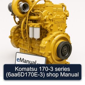 Komatsu 170-3 series (6aa6D170E-3) shop Manual