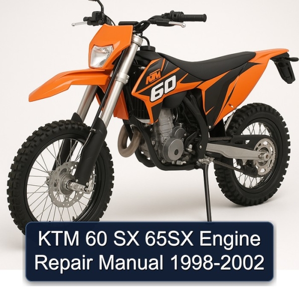 KTM 60 SX 65SX Engine Repair Manual 1998-2002