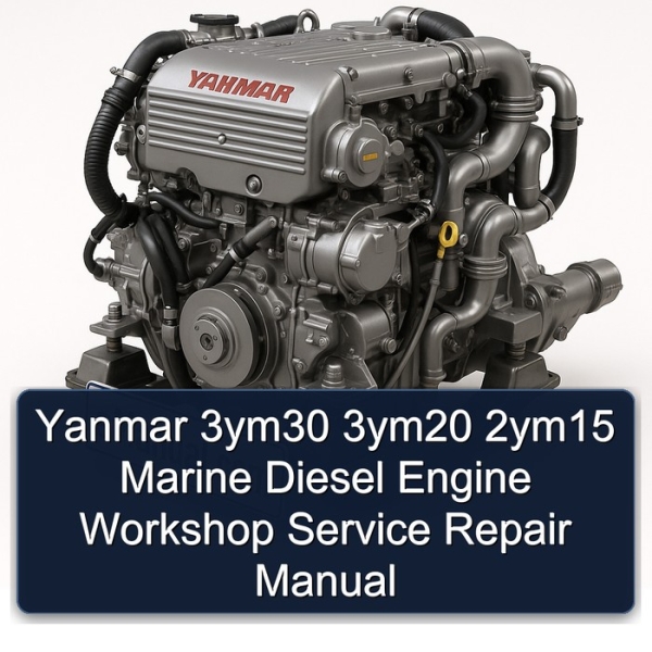 Yanmar 3ym30 3ym20 2ym15 Marine Diesel Engine Workshop Service Repair Manual