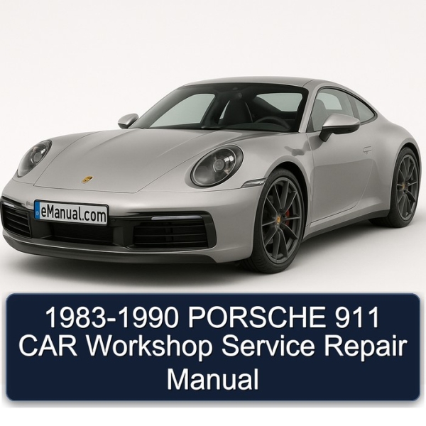 1983-1990 PORSCHE 911 CAR Workshop Service Repair Manual