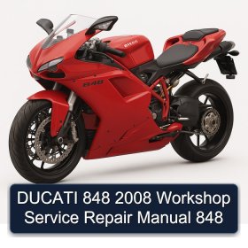 DUCATI 848 2008 Workshop Service Repair Manual 848