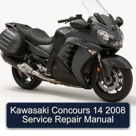 Kawasaki Concours 14 2008 Service Repair Manual