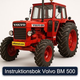 Instruktionsbok Volvo BM 500