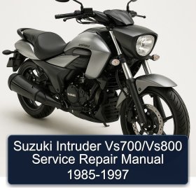 Suzuki Intruder Vs700/Vs800 Service Repair Manual 1985-1997