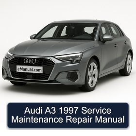 Audi A3 1997 Service Maintenance Repair Manual