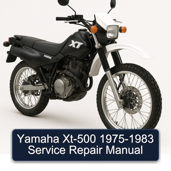 Yamaha Xt-500 1975-1983 Service Repair Manual
