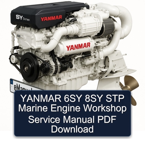 YANMAR 6SY 8SY STP Marine Engine Workshop Service Manual PDF Download