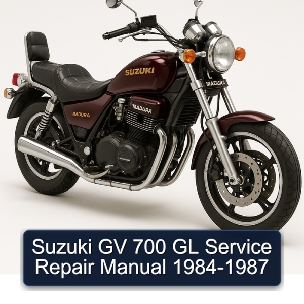 Suzuki GV 700 GL Service Repair Manual 1984-1987