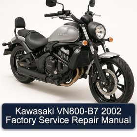 Kawasaki VN800-B7 2002 Factory Service Repair Manual