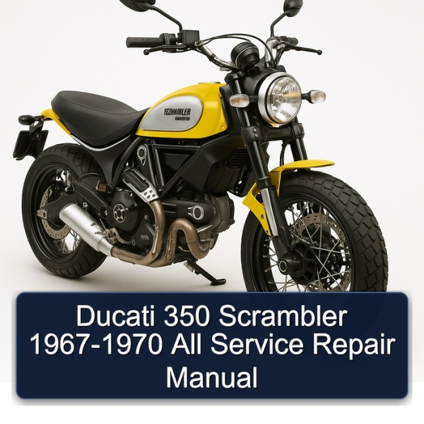 Ducati 350 Scrambler 1967-1970 All Service Repair Manual