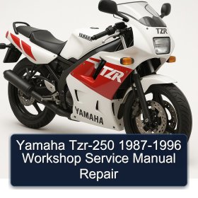 Yamaha Tzr-250 1987-1996 Workshop Service Manual Repair