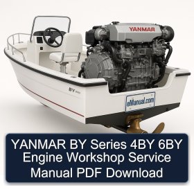 YANMAR BY Series 4BY 6BY Engine Workshop Service Manual PDF Download