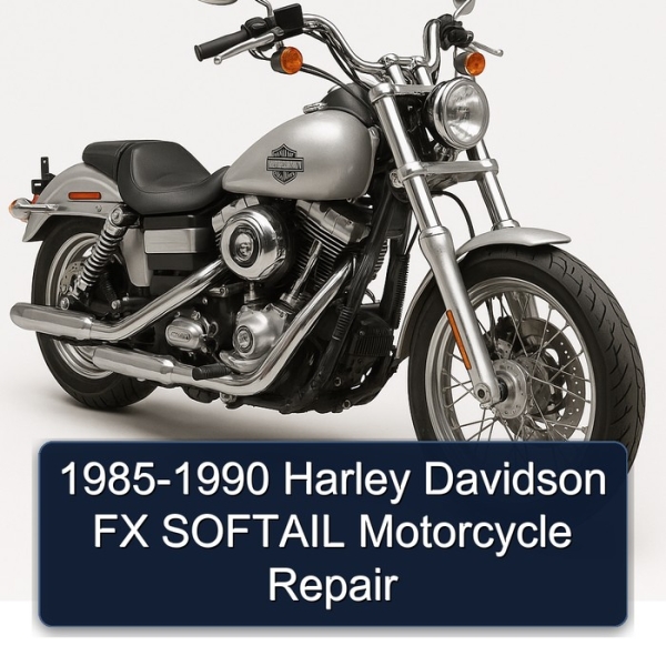 1985-1990 Harley Davidson FX SOFTAIL Motorcycle Repair