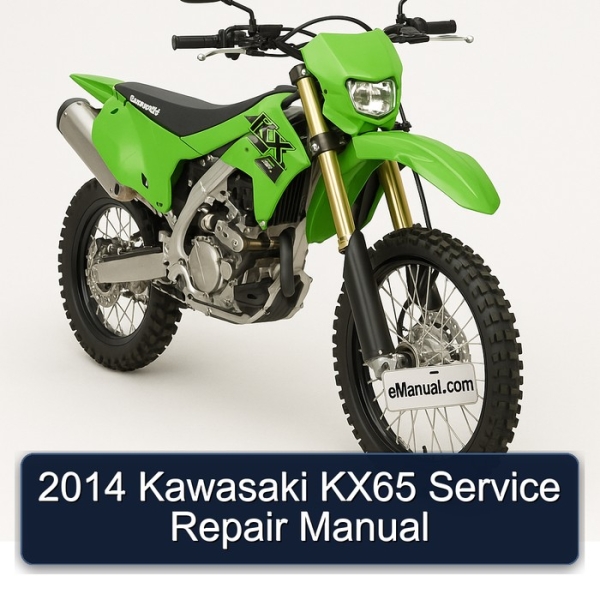2014 Kawasaki KX65 Service Repair Manual