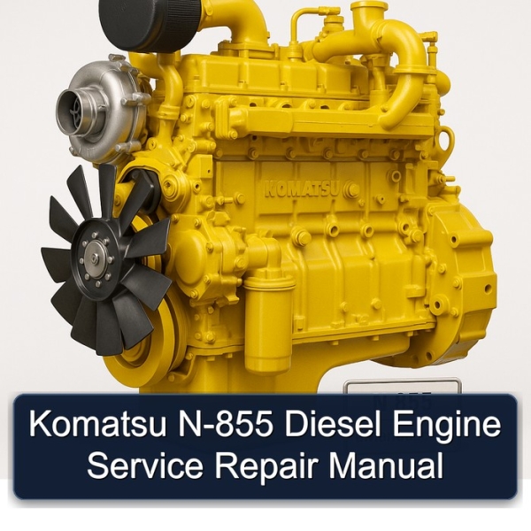 Komatsu N-855 Diesel Engine Service Repair Manual