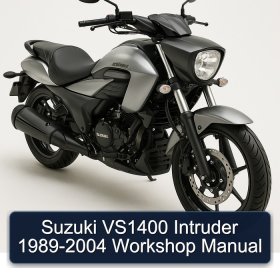 Suzuki VS1400 Intruder 1989-2004 Workshop Manual