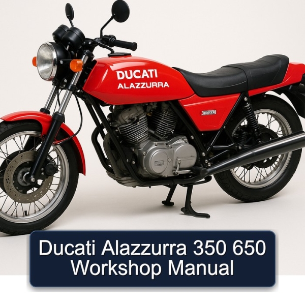 Ducati Alazzurra 350 650 Workshop Manual