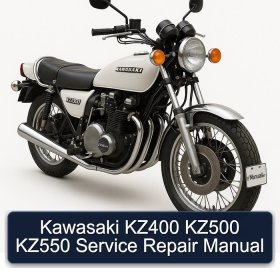 Kawasaki KZ400 KZ500 KZ550 Service Repair Manual