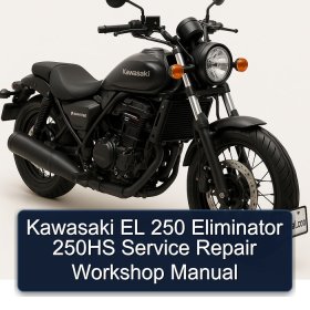 Kawasaki EL 250 Eliminator 250HS Service Repair Workshop Manual