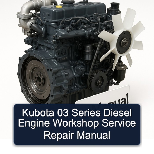 Kubota 03 Series Diesel Engine Workshop Service Repair Manual