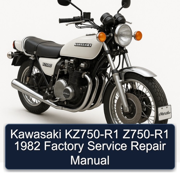 Kawasaki KZ750-R1 Z750-R1 1982 Factory Service Repair Manual