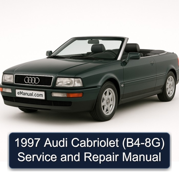1997 Audi Cabriolet (B4-8G) Service and Repair Manual