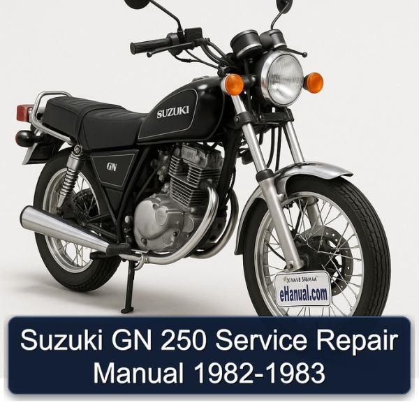 Suzuki GN 250 Service Repair Manual 1982-1983