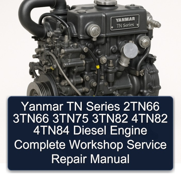 Yanmar TN Series 2TN66 3TN66 3TN75 3TN82 4TN82 4TN84 Diesel Engine Complete Workshop Service Repair Manual
