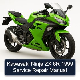 Kawasaki Ninja ZX 6R 1999 Service Repair Manual