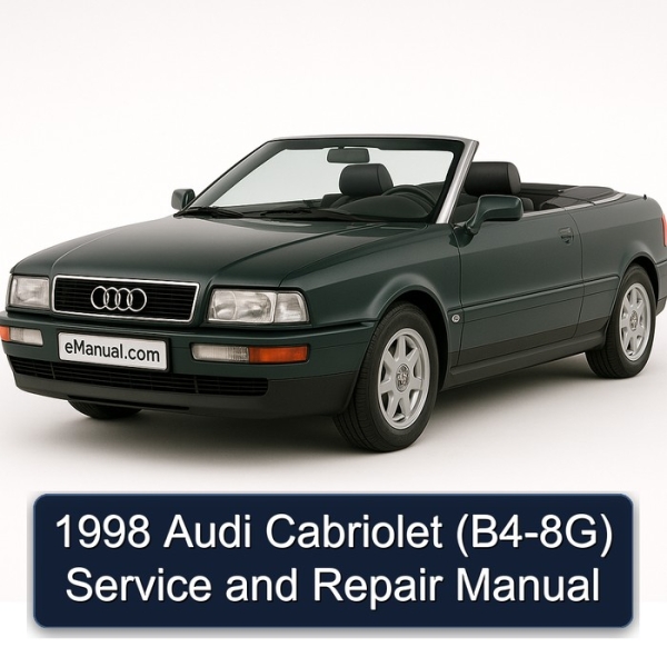 1998 Audi Cabriolet (B4-8G) Service and Repair Manual