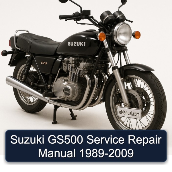 Suzuki GS500 Service Repair Manual 1989-2009