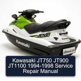 Kawasaki JT750 JT900 JT1100 1994-1998 Service Repair Manual