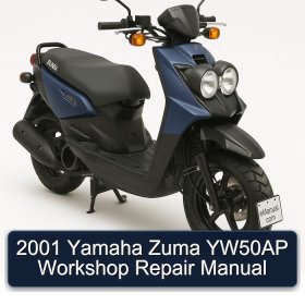 2001 Yamaha Zuma YW50AP Workshop Repair Manual