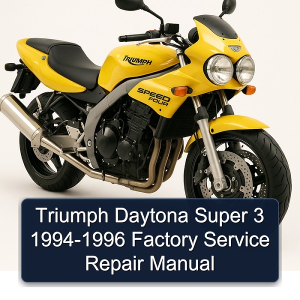 Triumph Daytona Super 3 1994-1996 Factory Service Repair Manual
