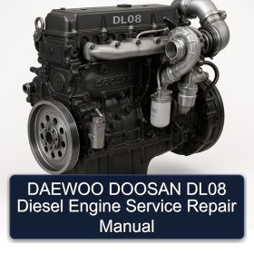 DAEWOO DOOSAN DL08 Diesel Engine Service Repair Manual
