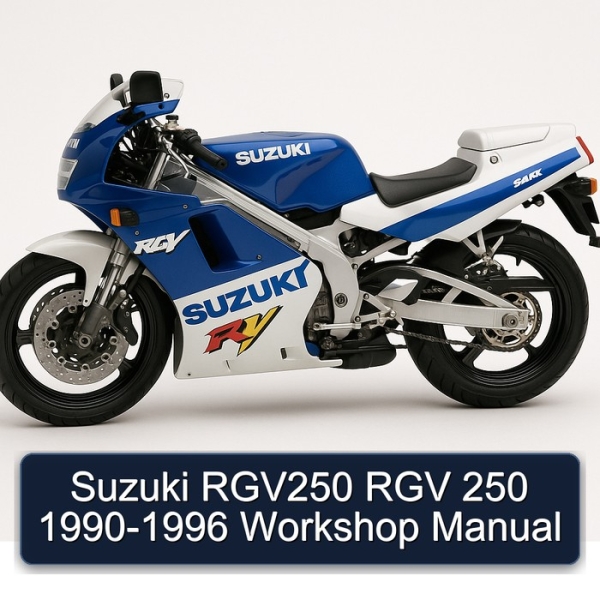 Suzuki RGV250 RGV 250 1990-1996 Workshop Manual